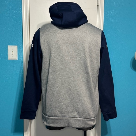 UNDER ARMOUR NFL Combine Authentic New England Patriots Navy full zip hoodie XL - Picture 9 of 13